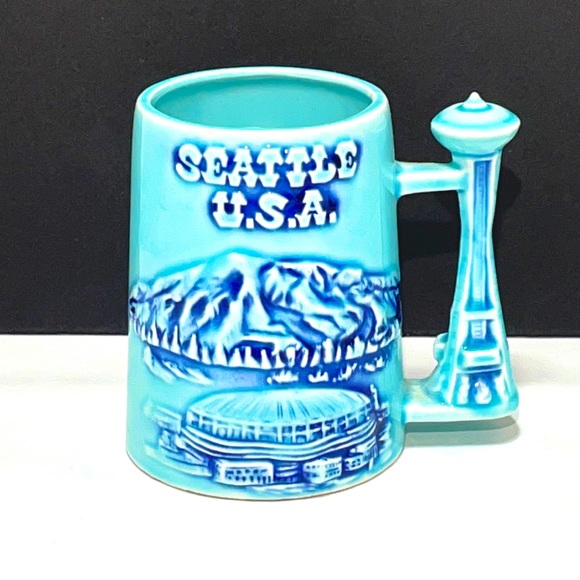 Vintage 84' "Seattle U.S.A." Smiwes Made in Japan! Excellent Used Condition! EUC - Picture 1 of 6